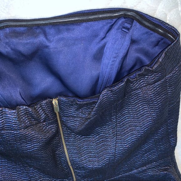 NEW Express Lace Casual Party Dress: Size 2 Blue - Picture 8 of 11